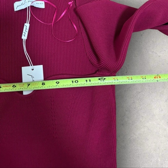 NWT petal + pup aquerelle dress in magenta - Picture 7 of 8